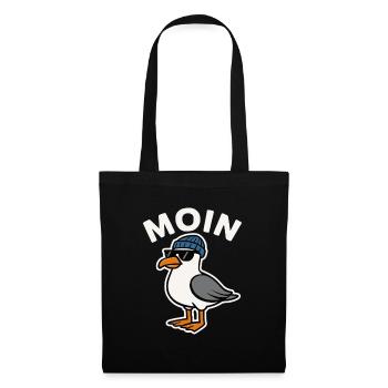 Moin Seagull - Sac en tissu - noir - Devant