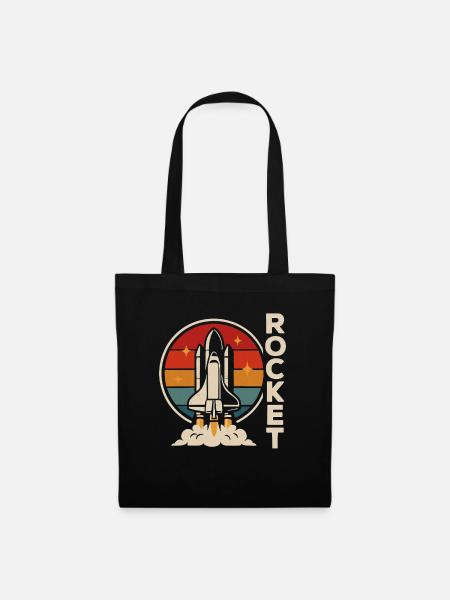 Raketen Rocket Fans - Stoffbeutel - Schwarz