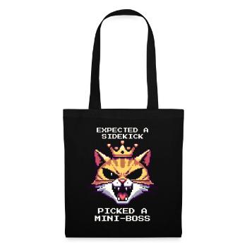 Instead of Sidekick | Animal shelter dog cat - Tote Bag - black - Front