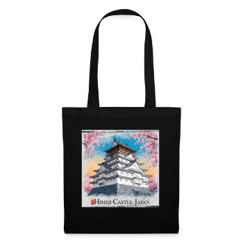 Himeji Castle Japan - Stoffbeutel - Schwarz - Vorne