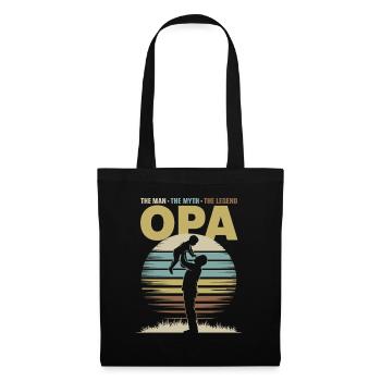 L’homme, le mythe, la légende - Papi - Sac en tissu - noir - Devant