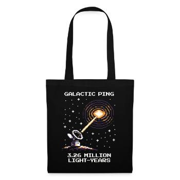 Galactic Distance | Light Years Astronomy Stars - Tote Bag - black - Front