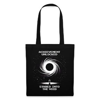 Achievement: A look into space | Astronomy Stars - Tote Bag - black - Front