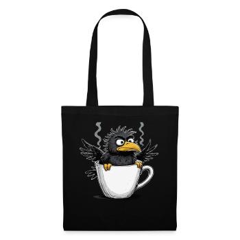 Bird don't want coffee before you ask no - Tote Bag - black - Front