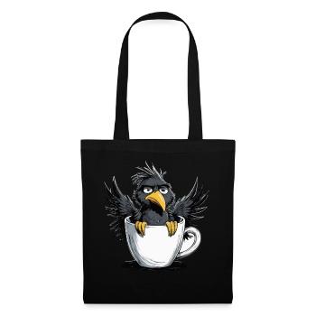 Bird don't want coffee before you ask no - Tote Bag - black - Front