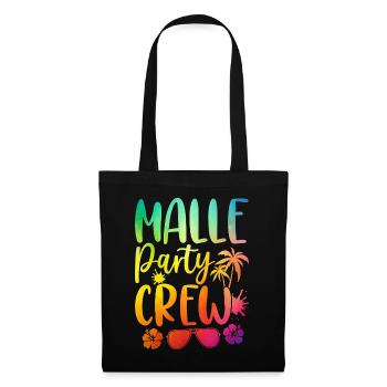 Malle Party Crew - Tote Bag - black - Front