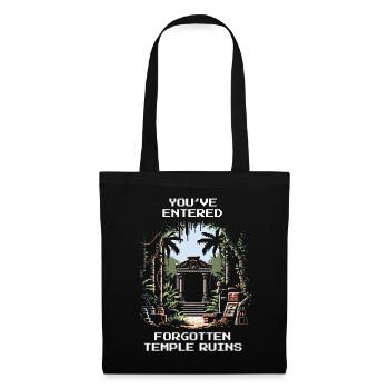 Forgotten Temple | Archaeology Ruins Excavation - Tote Bag - black - Front
