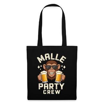 Malle Party Crew - Sac en tissu - noir - Devant