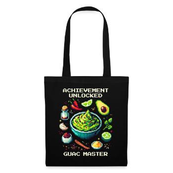 Guac Master Unlocked | Avocado Skill Achievement - Tote Bag - black - Front