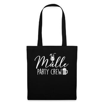 Malle Party Crew - Sac en tissu - noir - Devant