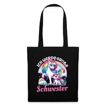 Announcing offspring I'm going to be a big sister in 2026 - Tote Bag - black - Front