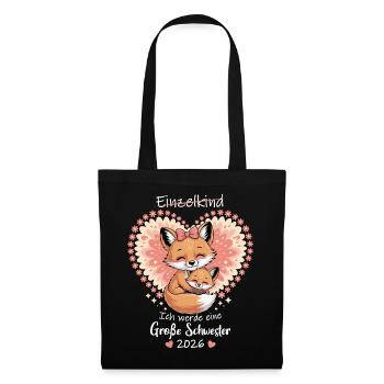 Announcing offspring I'm going to be a big sister in 2026 - Tote Bag - black - Front
