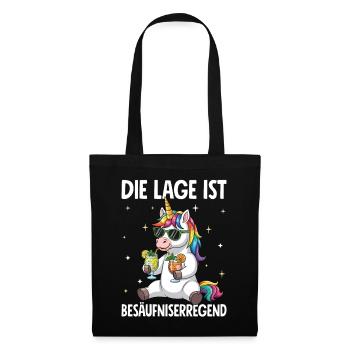 The situation is drunkenness - Tote Bag - black - Front