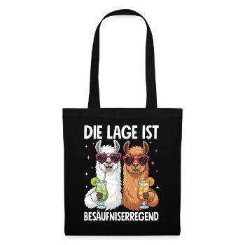 La situation est l’ivresse - Sac en tissu - noir - Devant