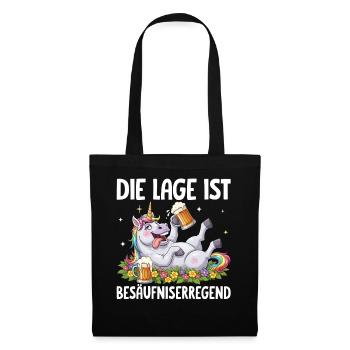 La situation est l’ivresse - Sac en tissu - noir - Devant