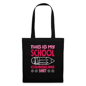 Conseiller scolaire C’est mon conseil - Sac en tissu - noir - Devant