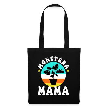Monstera Mama - Tote Bag - black - Front