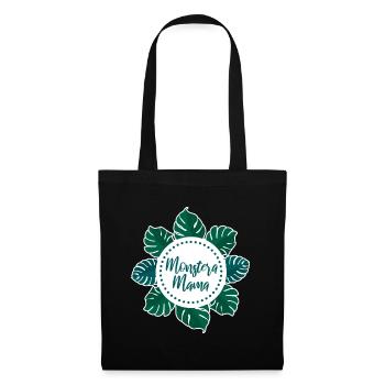 Monstera Mama - Tote Bag - black - Front