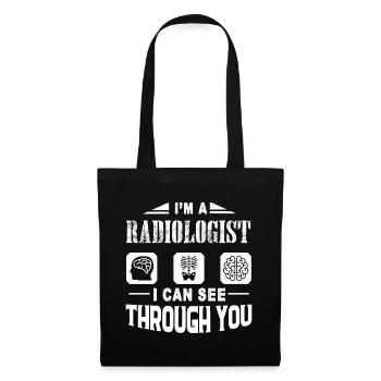 Radiologist I Can See Through You - Tote Bag - black - Front