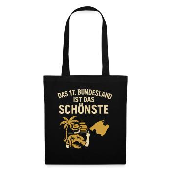 Mallorca – The most beautiful federal state - Tote Bag - black - Front