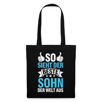 Voici à quoi ressemble le meilleur fils du monde - Sac en tissu - noir - Devant