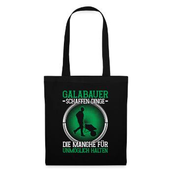 Paysagiste Constructeur Impossible Paysagiste Jardinier - Sac en tissu - noir - Devant
