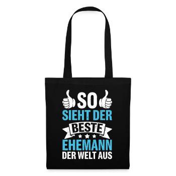 This is what the best husband in the world looks like - Tote Bag - black - Front