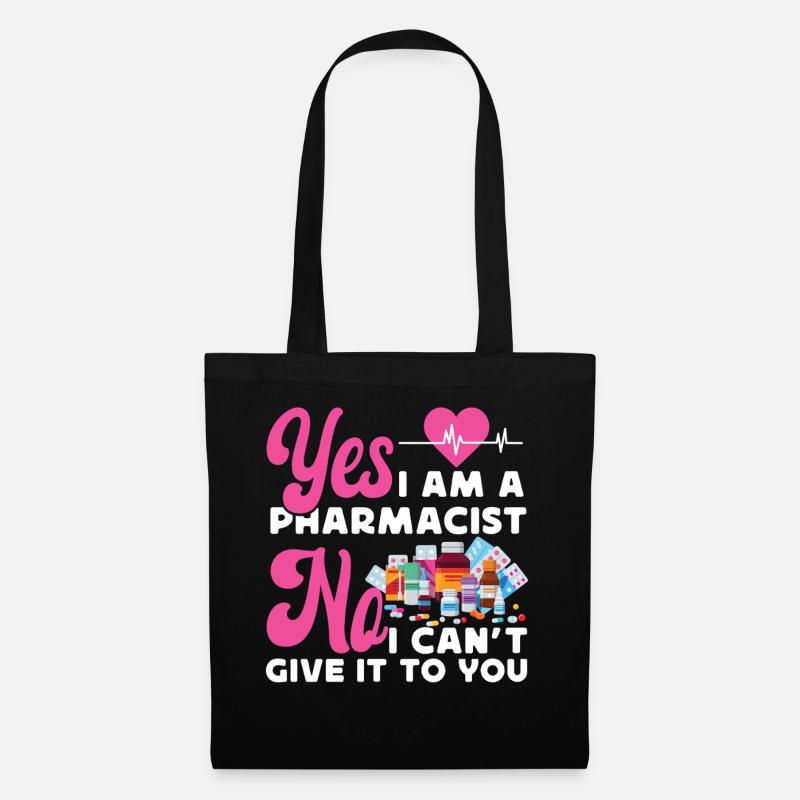 Pharmacy Tech Technician - Stoffbeutel - Schwarz