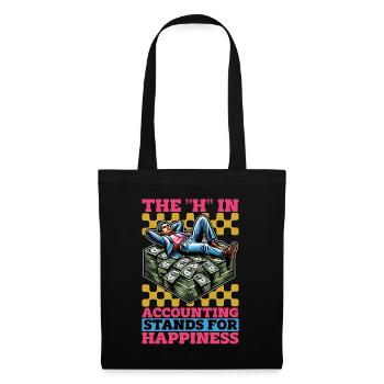 Accounting The H In Accounting Stands Spreadsheet - Tote Bag - black - Front