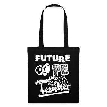 Future PE Teacher - Tote Bag - black - Front