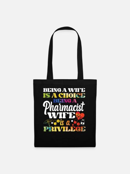 Pharmacy Tech Technician - Stoffbeutel - Schwarz