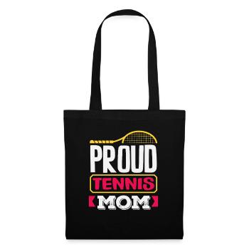 Proud Tennis Mom Tennis Player - Tote Bag - black - Front