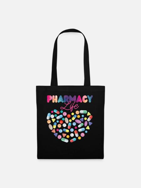 Pharmacy Tech Technician - Stoffbeutel - Schwarz