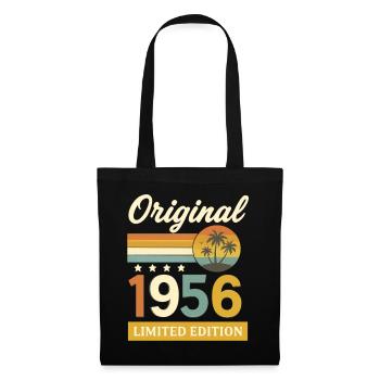 Drôle de Cadeau 1956 Chemise 70ème Anniversaire - Sac en tissu - noir - Devant