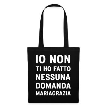 Mariagrazia (Version Noire) - Sac en tissu - noir - Devant