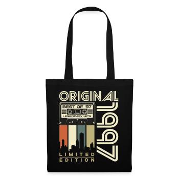 1997 Vintage Born Birthday Retro Gift - Tote Bag - black - Front
