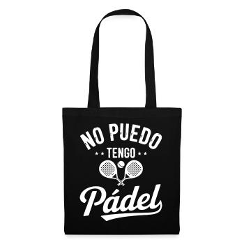 Fun Padel I Can't I Have Padel Padelist - Tote Bag - black - Front