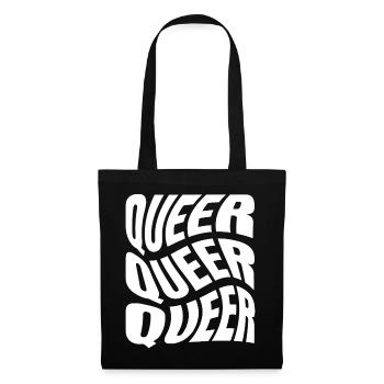 -2026-_LGBTQ_Queer_Queer_Queer_1 - Stoffbeutel - Schwarz - Vorne
