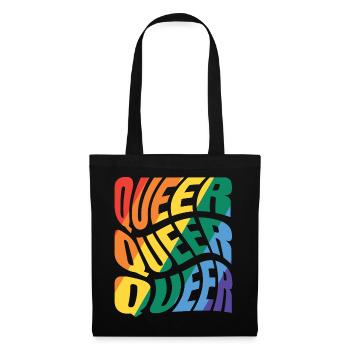 -2026-_LGBTQ_Queer_Queer_Queer_4 - Sac en tissu - noir - Devant