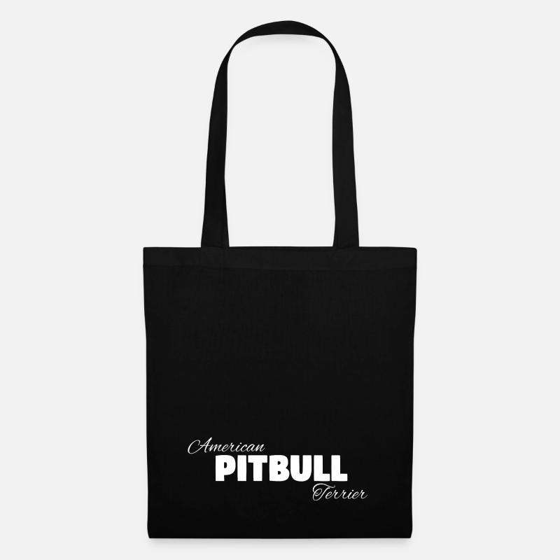 American Pitbull Terrier - Tote Bag - black