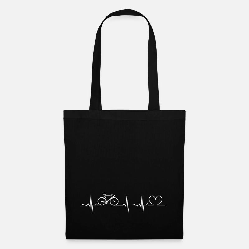 Heartbeat - Tote Bag - black