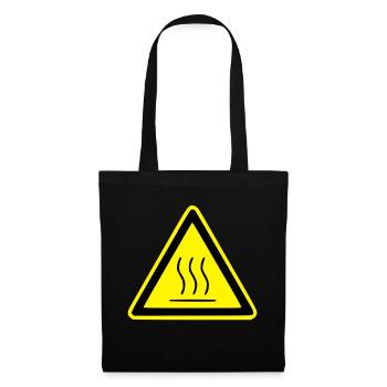 hot surface - Stoffbeutel - Schwarz - Vorne