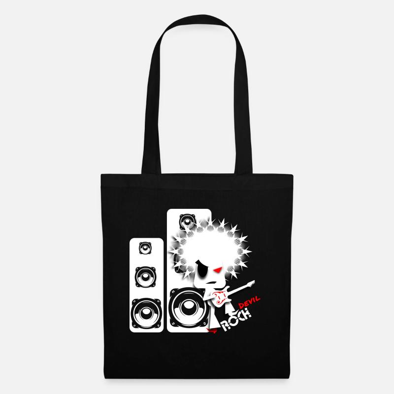 DEVIL ROCK - Tote Bag - black