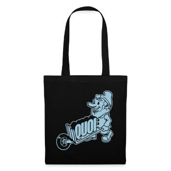Nain porte quoi - Sac en tissu - noir - Devant