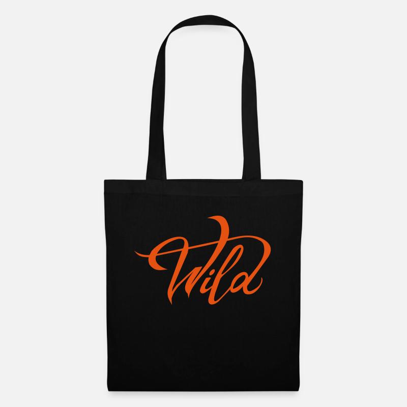 Wild - Tote Bag - black