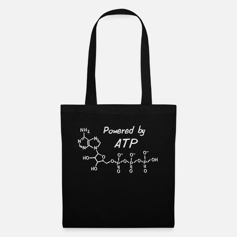 Powered by ATP - Stoffbeutel - Schwarz