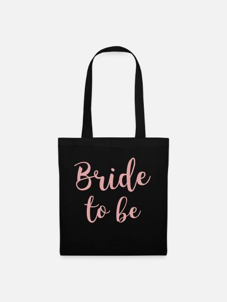Bride to be Bride Crew Team Bride 2019 - Tote Bag - black