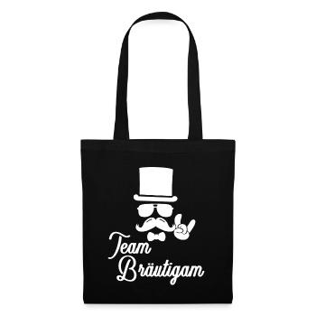 Team groom - bachelor party - Tote Bag - black - Front