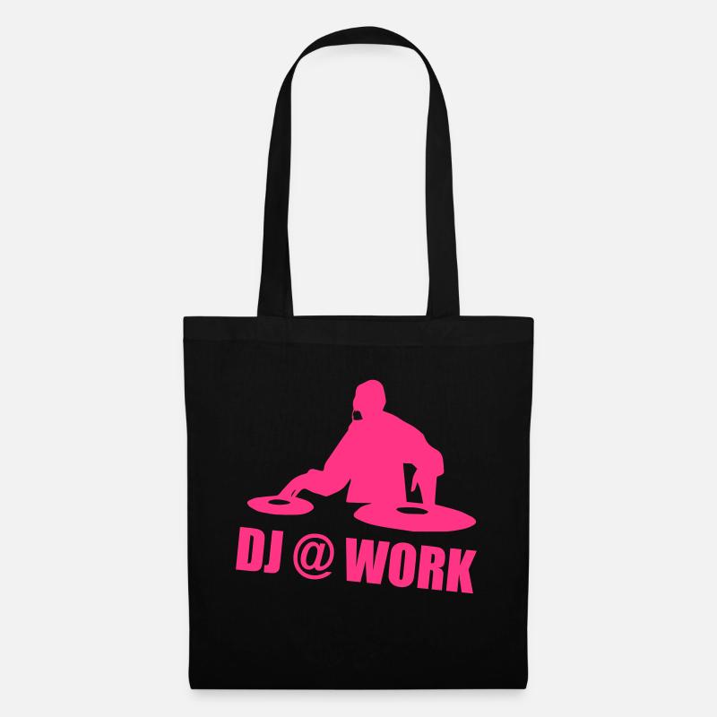 DJ @ Work - Tote Bag - black