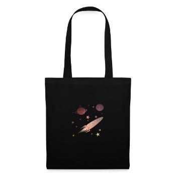 rocket - Tote Bag - black - Front